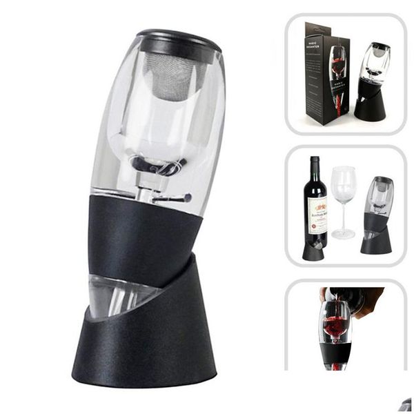 Strumenti da bar Moda Decanter per vino Decanter magici Riunione di famiglia Aerazione veloce Vini Versatore Drop Delivery Giardino domestico Cucina Dhgarden Dhzuj