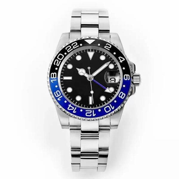 U1 Top AAA Luxe Horloge Clean CF GMT Pepsi Automatisch Daytonas Herenhorloge 5ATM Zwart Blauwe Keramische Bezel Wijzerplaat JubileeSteel Sapphire Armband Super Edition Serieel Y571