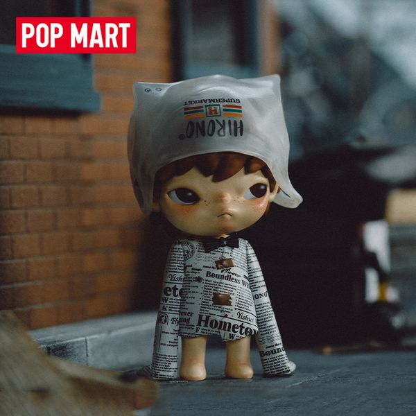 Blind Box Popmart Hirono Little Model Series Series Подтверждение стиля симпатичная аниме -фигура Подарок Сюрприз Блейсная коробка Toys Original Real S 230418