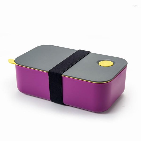 УЧЕТНЫЙ СВОЙСТВА УСТАНОВКИ Lunchbox Bento Box Portable Eco Friendly Container для хранения для детей в офисной школьной школе Microwabable Microwavable