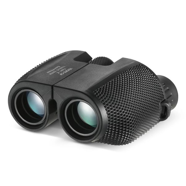 Telescópios 10x25 compacto binocular de alta potência ao ar livre esportes telescópio bolso escopo para observação de pássaros concerto viagem crianças presente 231117