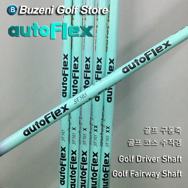 Schlägerköpfe Golf Driver Shaft Autoflex Tiffany BLUE WOOD SHAFT SF505SF505XSF505XX Flex 231117