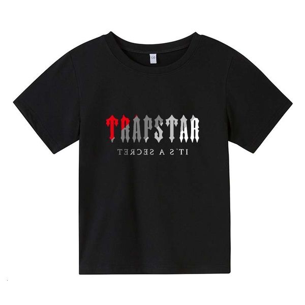 Polo Bambini Tendenza estiva Marca Trap Star Moda T-shirt manica corta 3 14 anni Ragazzi Ragazze Sport Streetwear Top Abbigliamento bambini 230417RT