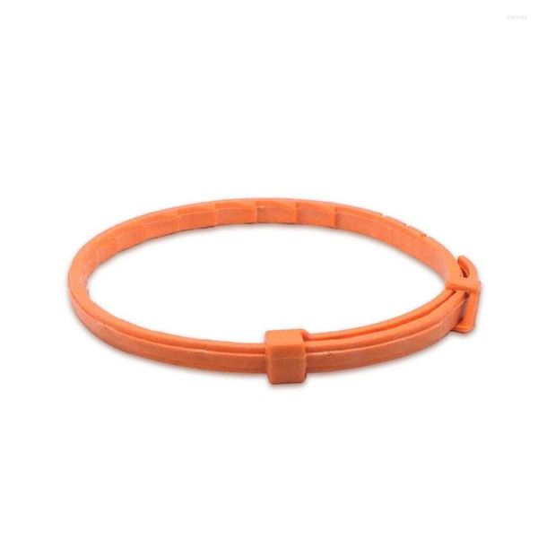 Collari per cani da compagnia Calcole calmante Mantenimento del colore arancione arancione anello di gatto anti-ansia per 70 cm