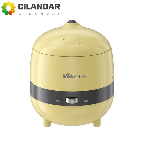 Panela térmica elétrica 12L arroz mini 12 pessoas única casa pequena multifuncional cozinhar urso inteligente 231117