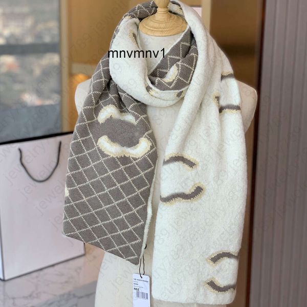 Wraps Hochwertige Schals Marke Kaschmir Quadrat Pashmina Schal Einfach Schwarz Weiß Haarband Kanal Frauen Designer Schals Beliebtes Design Mode Ccity Warm XCM6