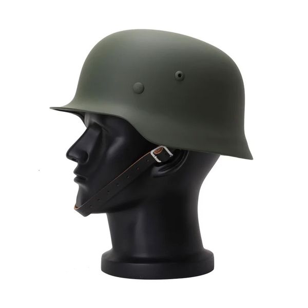 Тактические шлемы высокого качества, немецкий шлем M35, стальной, черный, зеленый, серый, для страйкбола, военная техника безопасности спецназа 231117