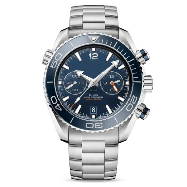 Nova edição limitada relógio masculino Dial 44mm movimento de quartzo Cronógrafo Ocean Diver 600m Skyfall Aço Inoxidável Voltar Sports Men Ocean Watch