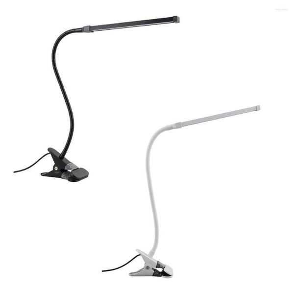 Lâmpadas de mesa Reading Light Night 36V Flexível Metal ABS 2 Engrenagens suprimentos domésticos