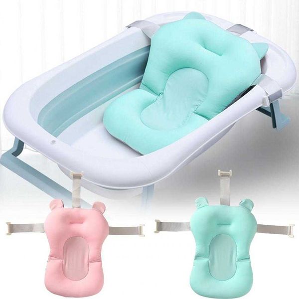 ing Tubs Seats Newborn Quick Dry Cartoon Wiederverwendbares weiches Säuglings-Badekissen Luftschwimmkissen für das tägliche Leben P230417
