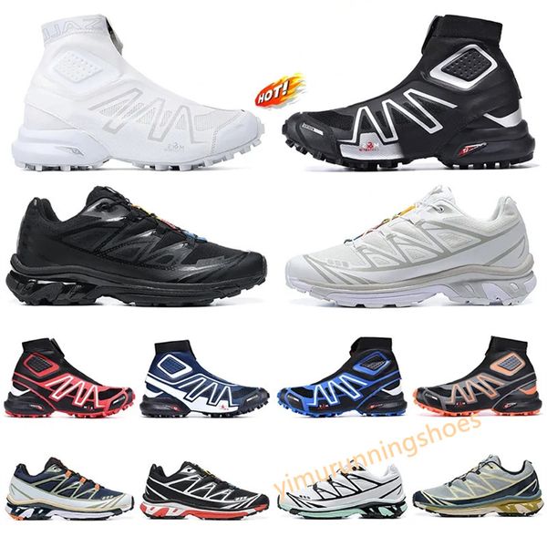 2024 XT-6 Koşu Ayakkabıları Laboratuvar Spor Sneakle Whte Siyah Yıldızlar Çarpışma Yürüyüş Ayakkabısı Açık Koşucular Eğitmenler Spor Spor ayakkabıları Chaussures Zapatos 36-45 L1