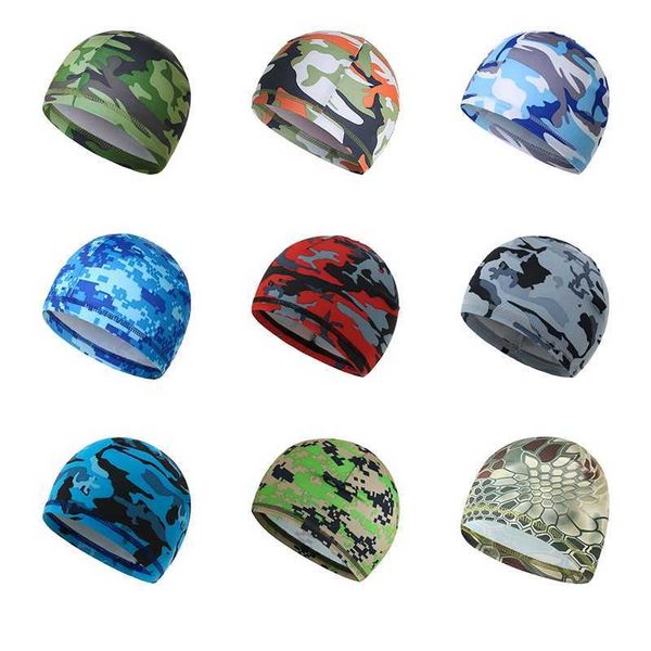 Kappen Sommer Schwimmen Plus Größe Erwachsene Ohrenschützer Lange Haar Abdeckung Outdoor Sport Dusche Bürstenlosen Turbo Strand Hut Camo P230531