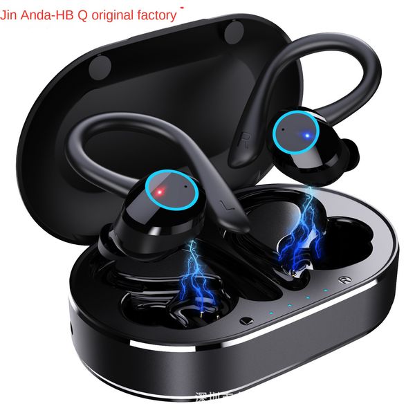 Bluetooth-Headset, kabellos, neue ANC-Rauschunterdrückung, Privatmodell, Original-TWS-Mini-Sport-Headset mit ultralanger Batterie und Ohrmontage