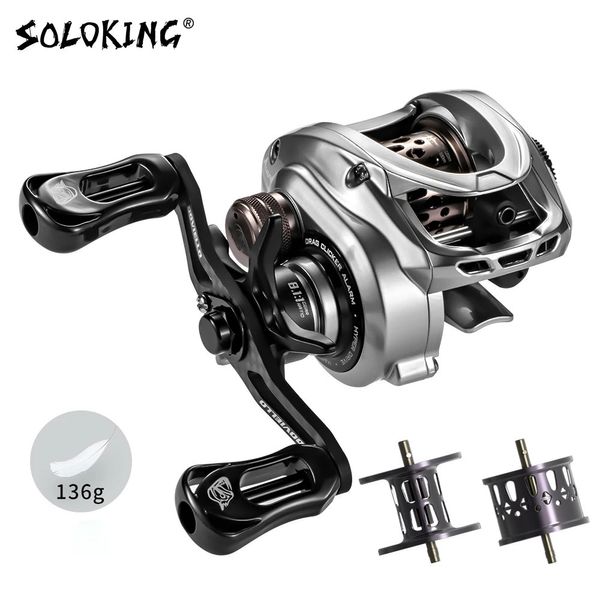 Mulinelli da pesca a mosca2 king Acura 136g Mulinello da esca ultraleggero BFS 7181 Rapporto di trasmissione 111BB 4KG Power Machine 231117