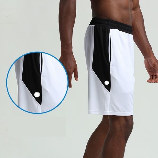 Men ll Yoga Sports Smorls de shorts secos rápidos com telefone celular de bolso Casual Running Gym Short Jogger PDD418