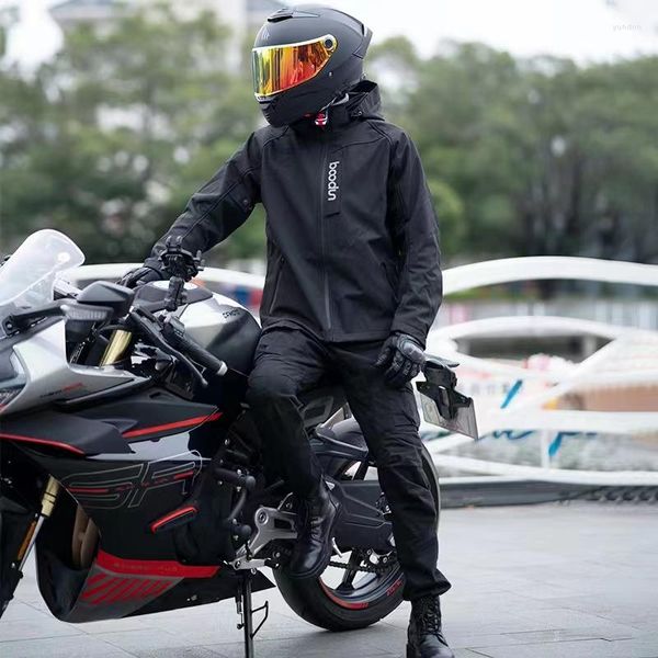 Jackets de corrida Boodun 3221960 Jaqueta de motocicleta Motocross Moto Moto Rougando roupas de proteção de proteção refletiva