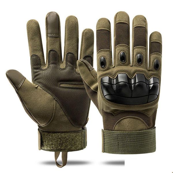 Guanti da moto Ciclismo Tattico Fl Finger Touch Sn Mitten Sci Outdoor Airsoft Arrampicata Equitazione Esercito Combattimento Drop Delivery Cellulari M Dh6Fi