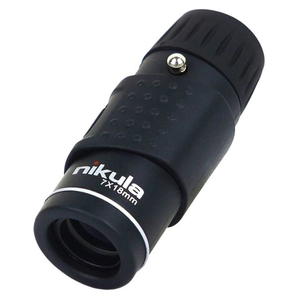 Telescopio Binocolo Monocolo Nikula 7x18 147M 1000M Mini cannocchiale tascabile esterno portatile per caccia campeggio a lungo raggio Originale 231117