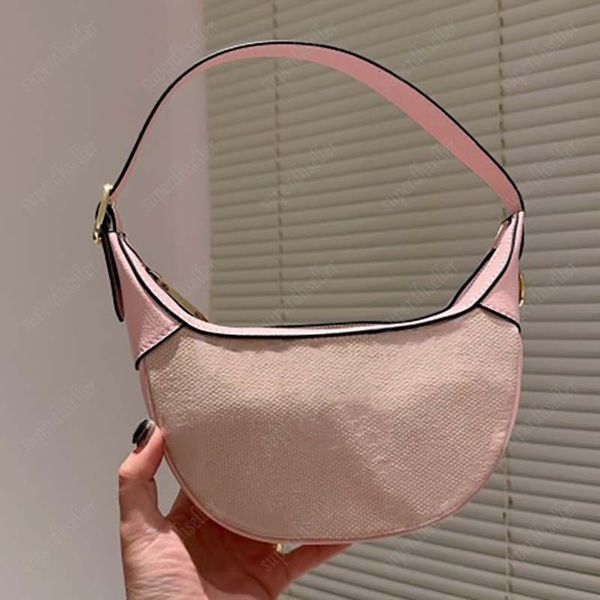 2023 Totes de designer Bolsa de ombro de moda Luxurys bolsas de luxurys mini bolsa de pochette pochette bordas bordas bordas de bordado cruzamento de corpo transversal body back axil