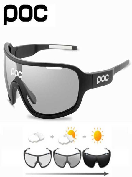 POC Pochromic 5 lenti occhiali da sole polarizzati uomo donna occhiali da ciclismo X07268385709