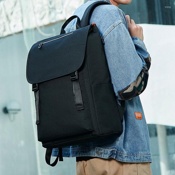 Zaino da uomo grande zainetto per studenti di moda zaini da viaggio per uomo in tessuto di nylon zaino per laptop maschile 2023 zaino sportivo