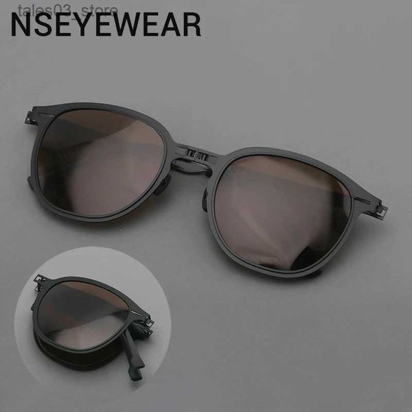Солнцезащитные очки NEW STADNING Поляризованные солнцезащитные очки Женские складные классические авиационные солнцезащитные очки для мужчин Aviador Высококачественные мужские оттенки Q231120