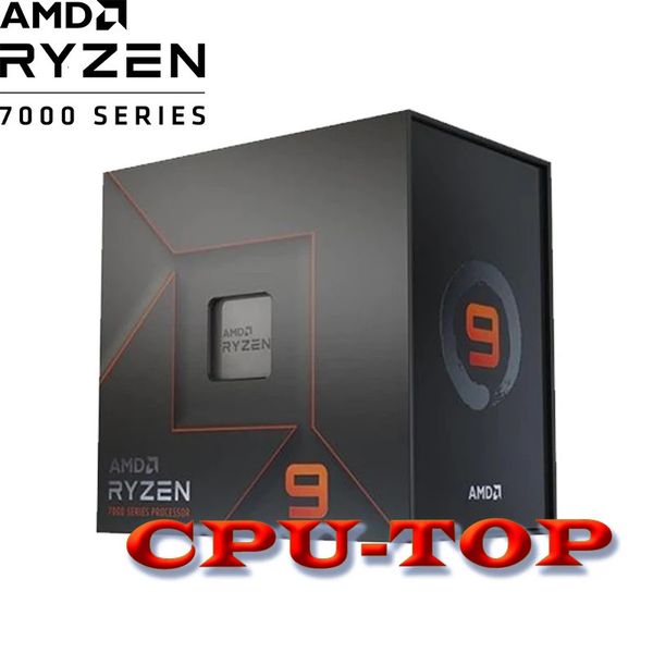 CPU Ryzen 9 7900X R9 BOX 100100000589 47GHz 12Core 24Thread Processore CPU 5nm Zen4 170W Socket AM5 PCIE50 Nessuna ventola 231117