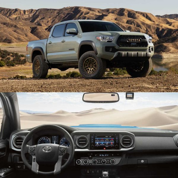 Auto esterna del lettore CD per Toyota Tacoma 2022 Accessori radio Android Riproduttore DE Autoradio Plug e riproduci W0414