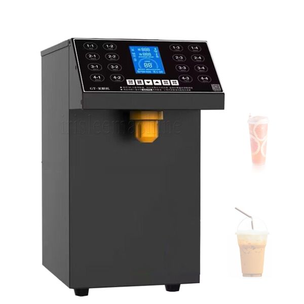 Machine Quantitative de Fructose 8L16, distributeur automatique de sirop, magasin de thé à bulles, équipement de thé au lait, lévulose 110V