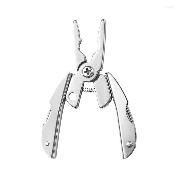 Camp Furniture Outdoor Edelstahl Tragbares Multitool Zange Messer Schlüsselbund Schraubendreher Multi Tools Mini Tool