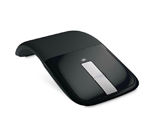 Rato profissional 24ghz flexional dobrável sem fio mouse de computador dobrável arco toque mouse para microsoft superfície arco toque 3d co8335071