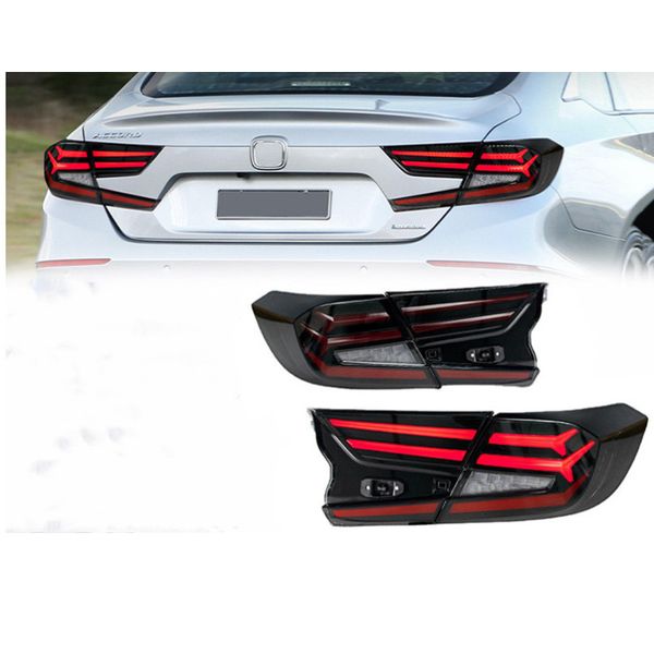 Auto LED Rücklichter für Honda Accord 10./10.5. 20 18-2022 Fish Bone Style Brake Reverse Blinker Rücklichter