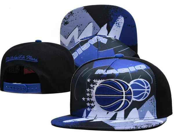 Orlando''magics'''Sball Caps Casquette 2023-24 Unisex moda pamuk beyzbol şapkası Snapback şapka erkek kadınlar güneş şapka nakış bahar yaz kapağı toptan A2