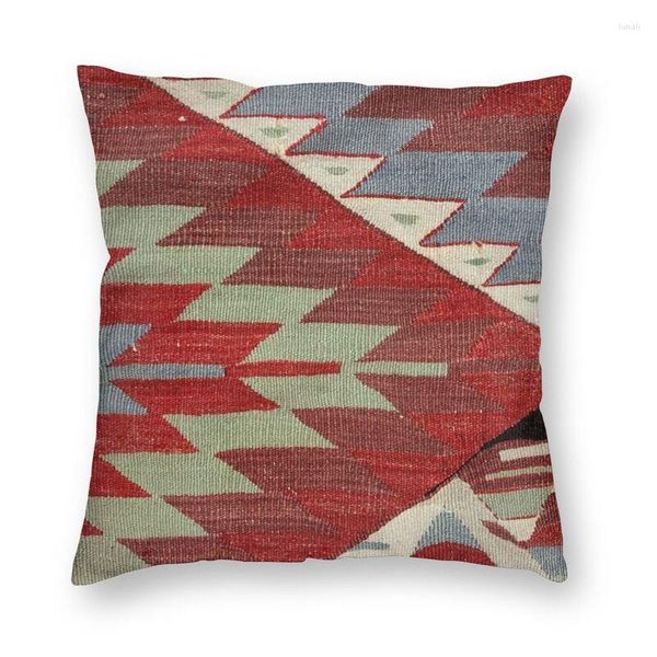 Cuscino Kilim Navaho Weave Woven Aztec Textile Case Decorativo per la casa Boho Turkish Pattern S Throw per auto
