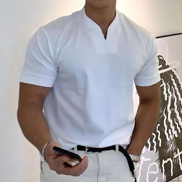 Camisetas masculinas de verão masculino de fitness esportes de algodão de algodão de algodão de grande porte de algodão top top