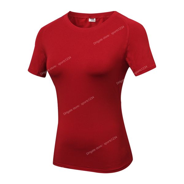 2023 Yoga Tops Camicia sportiva Donna Fitness Gym Top Yoga T-shirt da corsa Top sportivo femminile Top da allenamento Quick Dry per le donne YogaYoga Camicie