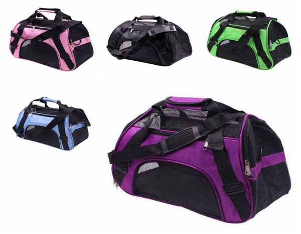 Portador de mascotas Mochila portátil para mascotas Bolsas de transporte para perros y gatos Bolso pequeño y transpirable para mascotas Paquetes de viaje al aire libre para cachorros Suministros para mascotas CLS3784232