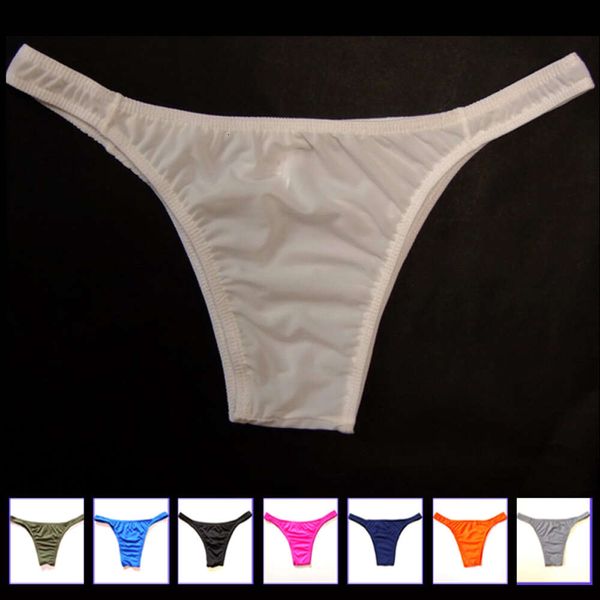 NEUE Bikini Männer Durchscheinende Unterwäsche Homosexuell Kleine Slips Jockstrap Nylon Hot Sexy Größe M L