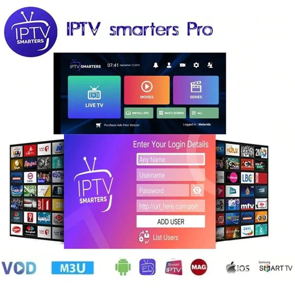 XXX M3U IP Smart TV Europa VOD Receiver Lives UK Englisch Spanien Spanien Italien Frankreich HD OTT Plus für iOS Android PCTV Smarter Pro 35000 Kanäle Code Free Test French Channel