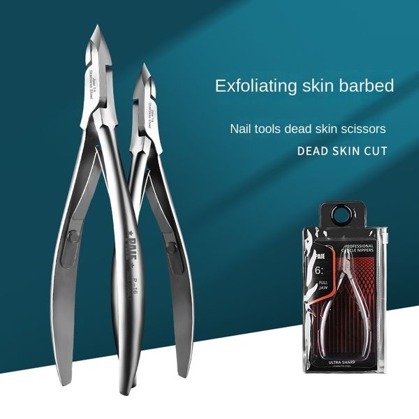 Forbici per cuticole Sharp Spring Manicure Tronchesi Jaw 14 Professional Cutter Nail Clipper Pedicure Pinze 230417