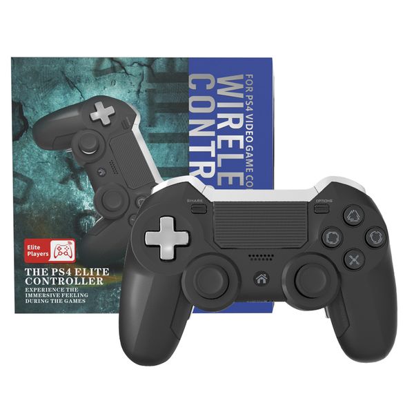 PS4-Controller, Game-Controller, Joysticks, kabelloser Gamepad-Game-Controller mit 6-Achsen-Gyroskop, PC-Joystick für PS4/Slim/Pro/PC-Konsole, Computer-Gaming-Gamepad