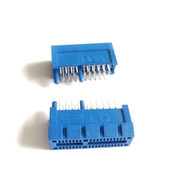 10шт/лот PCI-E Express Connectors 1x 36PIN Motherbode Repair Card Card для GPU Graphics Videoard Blue