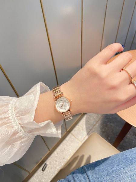Quente 2023 novo relógio feminino luz luxo simples high-end relógio feminino mestre design nicho presente primeira escolha