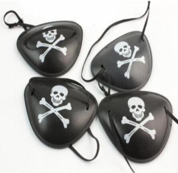 Benda sull'occhio del pirata Teschio Crossbone Halloween Party Favor Bag Costume Giocattolo per bambini8421085