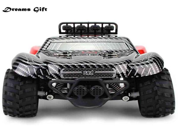 24GHz telecomando senza fili Desert Truck 18kmH Drift RC OffRoad Car RTR Toy Gift Up to Speed regali per ragazzi 21080966636028506202