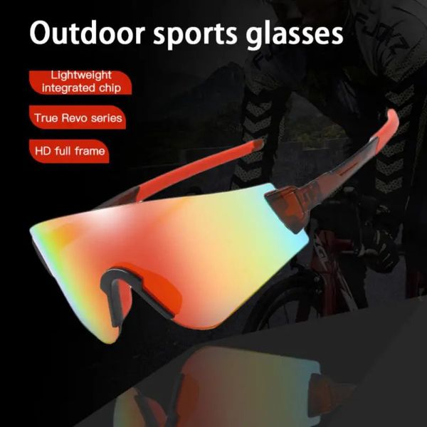 Skibrille Fahrrad Sonnenbrille MTB Echtfilm Farblinse Sportbrille Schutzbrille Mountainbike für Damen und Herren 231117
