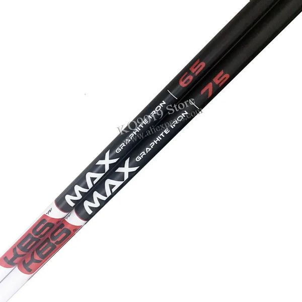 Teste di mazze da uomo Ferri da golf KBS MAX Shaft in grafite 65 o 75 85 Flex Clubs 231117