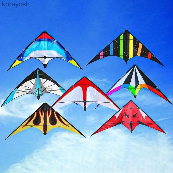 Uçurtma Aksesuarları Uçurtma renkli büyük ses 1.2m üçgen dublör uçurtma çocuklar için üçgen çift çizgi dublör uçurtma açık hava spor oyuncakları çocuk hediyesi231118