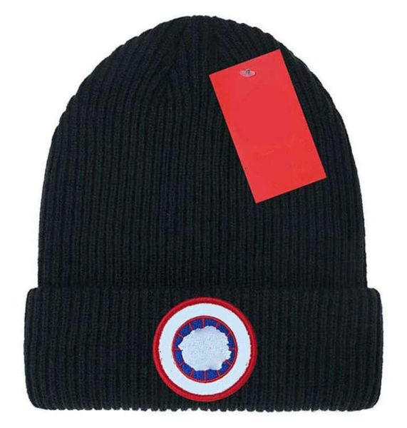 cananda gooses Cappello Beanie di lusso Cappello gorro cansada gookse di alta qualità Berretti cappello a secchiello firmato Elegante berretto con teschio d'oca Lettera Beanie Uomo Donna Cappello di lana caldo Unisex