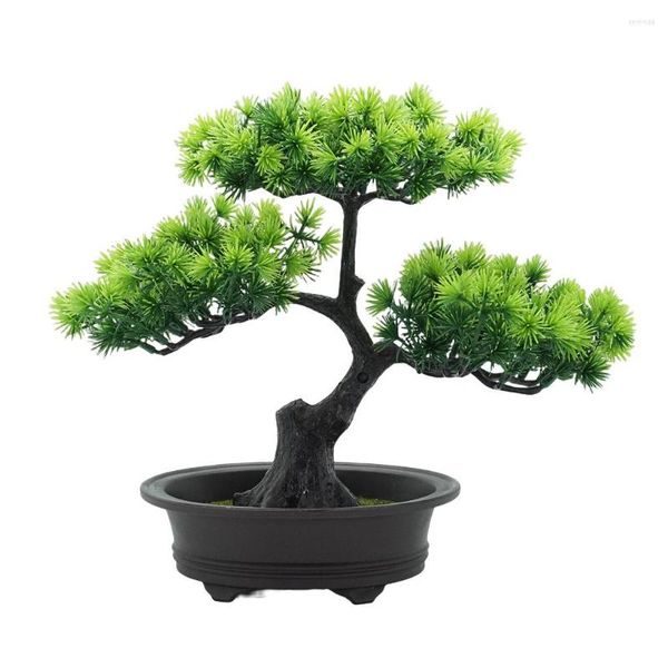 Flores decorativas FAUX TREE ARTIFICIAL PLANTA ESPAÇO VERDE APENDAÇÕES DOMÉSTICAS DOME